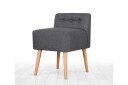 Anaro Sittepuff 43 cm Rektangulær   Grå