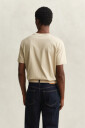 Gant Klassisk t skjorte i regular fit OAT BEIGE XXXL