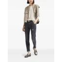 Brunello Cucinelli Dame Strikkevarer Grå 2XL,