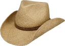 Stetson Fair Oaks Western Straw Hat Natur 61/XL