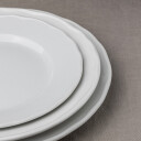 Porsgrunds Porselænsfabrik Victoria Hvit Gourmet Tallerken 30cm