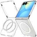 Spigen Air Skin MagSafe Etui til Samsung Galaxy Z Flip8 - Gjennomsiktig Hvit