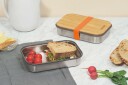 Black+Blum  Stainless Steel Sandwich Box, Steel-Orange, S