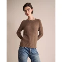 Ines de la Fressange Paris Dame Strikkevarer Brun M,