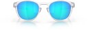 Oakley Latch Polariserte Skibriller med UV-beskyttelse, Prizm Sapphire, Matte Clear