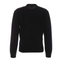 Maison Kitsuné, Herre, Strikkevarer, Svart, M,