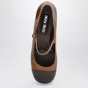 Miu Miu Dame Sko Brun 39 EU,