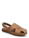 Timberland Calista Bay Backstrap Sandal Medium Brown Full Grain   White   39