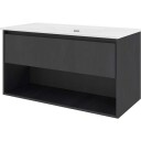 Sanibell Proline møbelpakke 101x46 cm sort eik