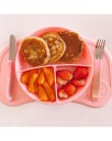 Twistshake Click-mat mini + Plate Pink