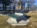 HeBlad Bordtennisbord Betong Vandalsikkert Grønn