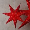 Star Trading  Sensy papirstjerne 54 cm rød