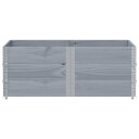  Hageplantekasse grå 150x100 cm heltre furu