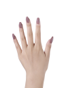 Dashy Soft Violet Nails 24 stk Kunstige negler