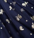 Name It Kjole - Rib - Tyll - NmfRosally - Evening Blue - Name It - 1½ år (86) - Kjole - Marineblå