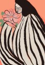 A Silent Moment Peach Plakat Plakat / 100x150cm