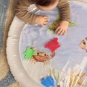 FILIBABBA Sea Friends Water Mat For Tummy Time