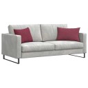  Sofaputer 2 pcs Vinrød 60 x 40 cm stoff