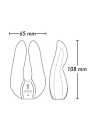 Shunga: Aiko Intimate Massager, svart