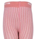 Melton Strømpebukser Bambus Rosa m. Glitter 56/62 Strømpebukser 56 62