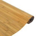  Teppe rektangulær naturell 70x500 cm bambus 8721012367821