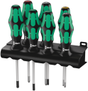 Wera Skrutrekkersett 335/350/367/7 Deler med Holder