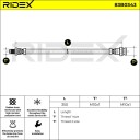 RIDEX 83B0343 Bremseslange