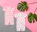 Tiny Treasure Summer Jumpsuit 2-Pack Pink/Flamingo 56