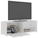 vidaXL TV-benk hvit 120x34x37 cm sponplate