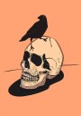 Skull And Raven Poster Plakat / 70x100cm