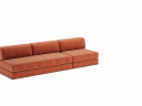 CozyPad Sovesofa med stol B 6002952
