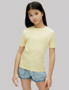 Calvin Klein Mono Mini Badge Reg T Shirt Yellow 128