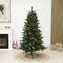 Nordic Winter Vigga kunstig juletre med lys, 200 x 134 cm