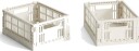 Hay Colour Crate Mini 13x17 cm 2 pakning Off white