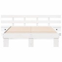  Sengestamme med skuff Hvit 120 x 190 cm Heltre