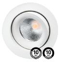 SG Junistar Lux 7W LED 2700K Ra 98 Hvit 10års Garanti