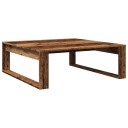  Salongbord gammelt tre 100x100x35 cm konstruert tre 8721158440433