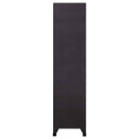 vidaXL Oppbevaringsskap antrasitt og rød 90x40x180 cm stål