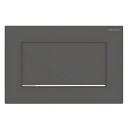 Geberit Sigma30 Betjeningsplate Hvit Matt/Krom/Hvit Matt, Easy-Clean