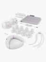Kinderkraft GentleNest Elektrisk Brystpumpe Dobbel Hands-Free Hvit
