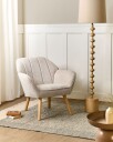 Lenestol Torud - Lys beige