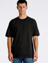 Lindbergh O Neck Tee Oversize S/S   Black   XXL
