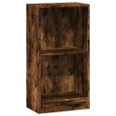 Bokhylle røkt eik 40x24x76 cm konstruert tre