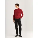 Morris Merino John Zip   Red   L