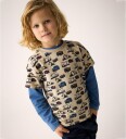 Minymo T skjorte   Fjærgrå   Minymo   5 år (110)   T skjorte Beige Blå