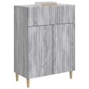  Serviesskap Grå sonoma 66 x 34,5 x 90 cm Konstruert tre