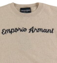 Giorgio Armani Emporio Armani Genser Polamid/Ull Beige Melert m. Svart Emporio Armani 12 år 152 Genser