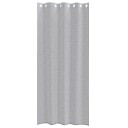  Gardiner med gardiner 2 pcs Mørke grå Polyester