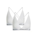 Urban Quest 2-Pack Bamboo Triangle BH hvit Størrelse: L Kvinner