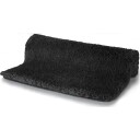 Spirella Highland badematte 70x120 cm svart Sort